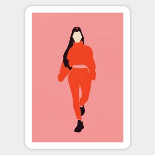 Minimal Woman Pt. 02 Sticker